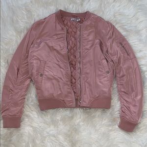 Pink Bomber Jacket